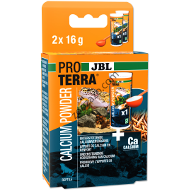 Калций на прах за влечуги и земноводни, 2x25 мл. - JBL PROTERRA CALCIUM POWDER