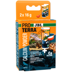 Калций на прах за влечуги и земноводни, 2x25 мл. - JBL PROTERRA CALCIUM POWDER