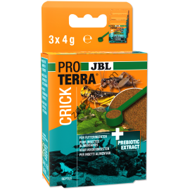 Пълноценна храна за насекоми, използвани за хранене, 3x10 мл. - JBL PROTERRA CRICK