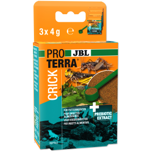 Пълноценна храна за насекоми, използвани за хранене, 3x10 мл. - JBL PROTERRA CRICK