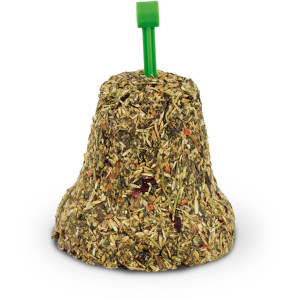 JR Farm Grainless hay bell hibiscus - без зърнена камбана със сено и хибискус 125 гр.