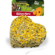 JR Farm Grainless Heart with Petals - сърце с билки и зеленчуци за Гризачи 90 гр.