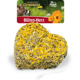 JR Farm Grainless Heart with Petals - сърце с билки и зеленчуци за Гризачи 90 гр.