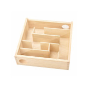 Лабиринт за Хамстери и Мишки, дървен 25 x 25 x 6 см. - Benelux