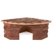 Ъглова къщичка за Гризачи от дърво 42 × 15 × 30/30 см. - Trixie