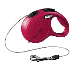 Повод Flexi New Classic - Cord XS / 8кг / 3м