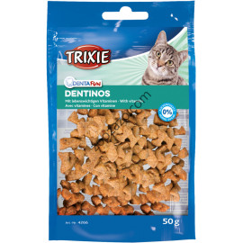 Лакомство - дентални кокалчета за Котка 50 гр. - Trixie