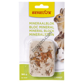 Минерално блокче с моркови за Гризачи 160 гр. - Benelux