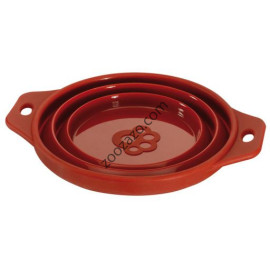 Ferplast - сгъваема гумена купичка за вода или храна Ø 14 / 6.5 cm - 0.5 L