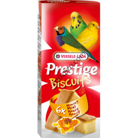 Versele Laga 6 Biscuits Honey - вкусни бисквитки с мед, за малки птички 70 гр.