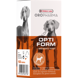 Versele Laga Oropharma Opti Form Dog - бирена мая за кучета 100 таблетки