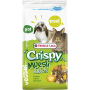 Versele Laga Crispy Muesli Rabbits - пълноценна храна за декоративни зайци 2.75 кг.