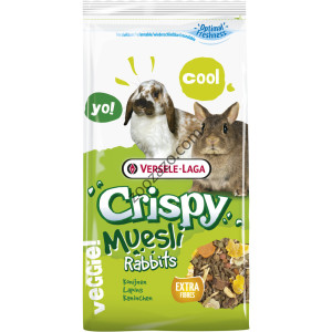 Versele Laga Crispy Muesli Rabbits - пълноценна храна за декоративни зайци 1 кг.