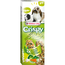 Крекер за Декоративен Заек и Морски Свинчета със Зеле 2 бр. - Versele Laga Crispy
