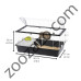 Клетка за Гризачи 96 / 57 / 56 см. - Ferplast Cage Casita 100
