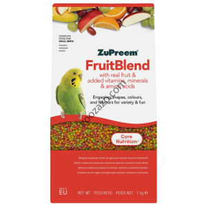 Плодови Гранули за малки и средни Папагали, 1 кг. - ZuPreem FruitBlend 