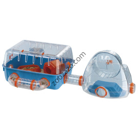 Оборудвана клетка за Хамстери 79,5 x 29,5 x h 26,3 cм. - Ferplast