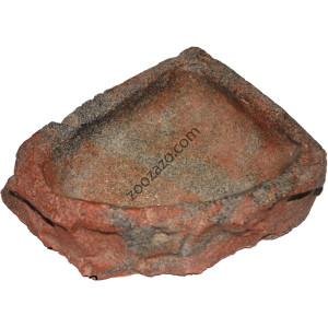 Купа за храна или вода, Lava Rock 150 мл., 13 x 11,5 x 3,5 см. - Dragon