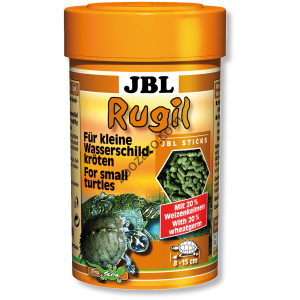 Храна за малки водни костенурки на гранули, 100 мл. - JBL Rugil