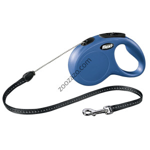 Повод Flexi New Classic - Cord S / 12кг / 5м