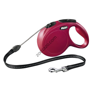 Повод Flexi New Classic - Cord M / 20кг / 8м
