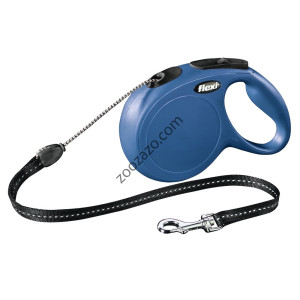 Повод Flexi New Classic - Cord M / 20кг / 8м