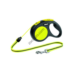 Повод Flexi New NEON M / 20кг. / 5м.