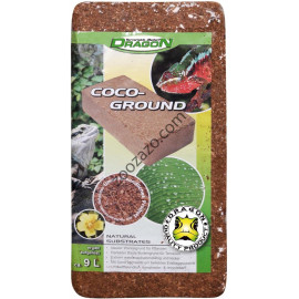 Кокосов субстрат за терариуми 650 гр. / 7-9 л. - Dragon Coco-Ground