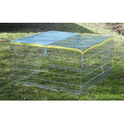 Заграждение за Кучета и Зайци 115 x 115 x 65 cм. - KERBL