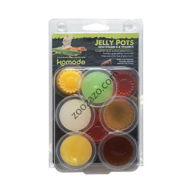 Плодови желета за влечуги 8 бр. - Komodo Jelly Pots Mixed Flavours