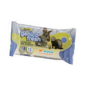 Влажни кърпички за почистване на Гризачи. С талк - 15 броя - Ferplast