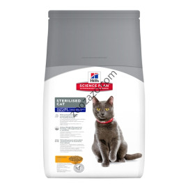 Храна за кастрирани Котки - Hill’s Science Plan Mature Adult Sterilized Cat 1500 гр. 