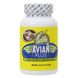 Витамини и минерали за Папагали и малки птички, 113.4 гр. - Zoo Med Avian Plus
