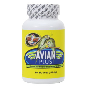 Витамини и минерали за Папагали и малки птички, 113.4 гр. - Zoo Med Avian Plus