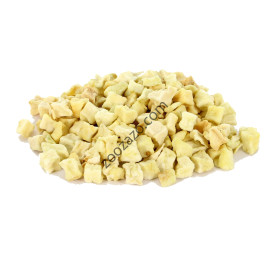 Лакомство от сушени натурални Ябълкови кубчета 100 гр. - Esve Topping Apple cubes Parrots