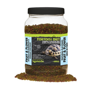 Храна за сухоземни костенурки с плодове и цветя 680 гр. - Fruit & Flower Flavour Tortoise Diet