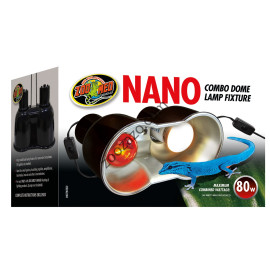Защитно двойно тяло/рефлектор за две лампи - ZooMed Nano Combo Dome Lamp Fixture