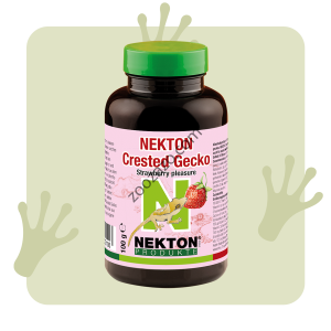 Пълноценна храна специално за плодоядни Гекони с Ягода, 100 гр. - NEKTON-Crested-Gecko Strawberry pleasure