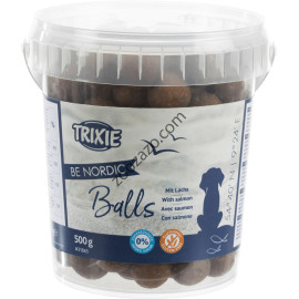 BE NORDIC - Лакомство във формата на топчета от сьомга 500 гр. - Trixie