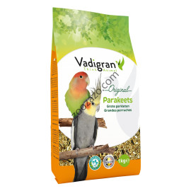 Пълноценна храна за средни Папагали 1 кг. - Vadigran Parakeet