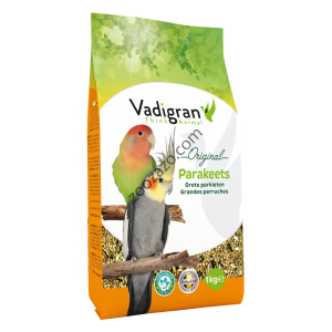 Пълноценна храна за средни Папагали 1 кг. - Vadigran Parakeet