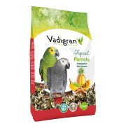 Пълноценна храна с плодове за средни и големи Папагали 2,5 кг. - Vadigran Parrot Tropical