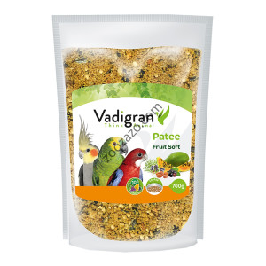 Мека храна с плодове за Папагали 700 гр. - Vadigran Patee Soft fruit