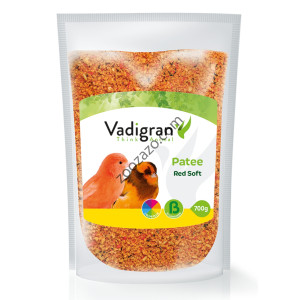 Мека яйчна храна за червени Канари 700 гр. - Vadigran Patee Soft red