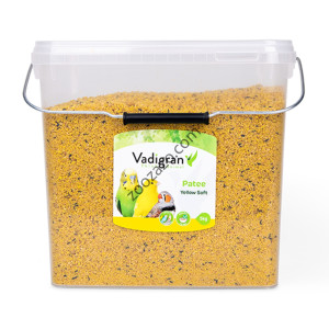 Мека яйчна храна за Канари, Финки и Вълнисти Папагали 5 кг. - Vadigran Patee Soft yellow