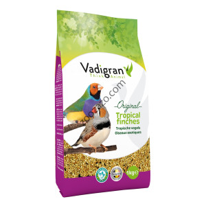 Пълноценна храна за тропически Финки и Амадини 1 кг. - Vadigran Tropical Finches