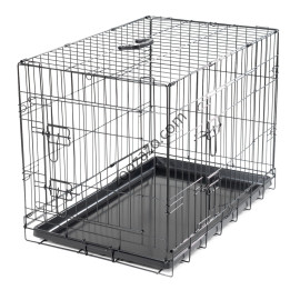 Клетка за Куче с две врати 78 x 49 x 55 cм. - Vadigran