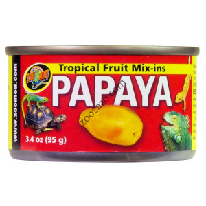 Микс от тропически плодове и Папая 95 гр. - ZooMed Tropical Fruit Mix-ins Papaya