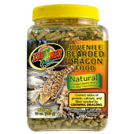 Храна на гранули за подрастващи брадати агами 283 гр. - ZooMed Bearded Dragon Food – Juvenile Formula