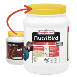 Nutri Bird A19- Храна за ръчно хранене на Новоизлюпени Големи Папагали 
